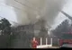 VIDEO Incendiu în ziua de Paști. Arde o vilă în Eforie Sud