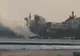 FOTO VIDEO Terasă în flăcări pe plaja Modern