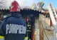FOTO VIDEO Casă cuprinsă de flăcări în Grădina