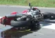 Motociclist transportat la spital în urma unui accident