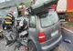 FOTO Accident cu victime încarcerate. Mașini făcute praf după ce s-au ciocnit pe DN22A