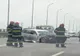Accident teribil pe DN39. Un șofer fără permis, în stare gravă la spital