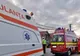 Cascadorie pe șosea, mașină răsturnată. Două persoane rănite
