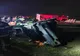 FOTO Impact violent între  trei mașini. Una s-a răsturnat