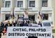 Protest USR în Constanța faţă de un proiect al primarului Chiţac prin care peste 800 de metri pătraţi de plajă din Mamaia ar fi vânduţi liderului PSD Constanţa