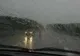 Ploaie torențială pe Autostrada București - Constanța. Vizibilitate redusă