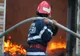 Incendiu violent într-o clădire din Mamaia