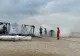 Incendiu la un beach bar de pe o plajă din Constanța. Pompierii intervin de urgență - VIDEO
