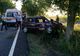 FOTO|Un bărbat a intrat cu mașina în copac pe o șosea din Constanța. Un mort și doi răniți