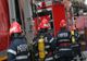 Incendiu într-un bloc din Năvodari, cu degajare mare de fum